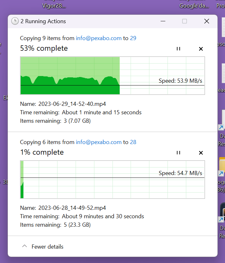 moving daily recordings 1