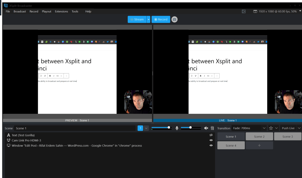 split between xsplit 1