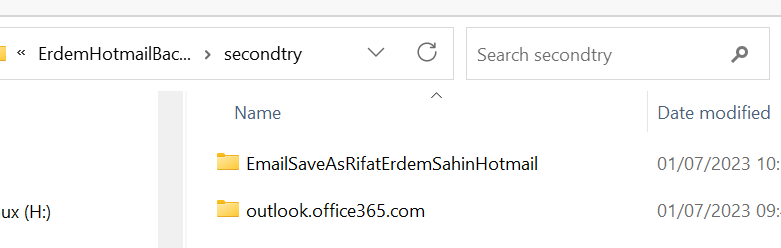 hotmail backup and 2