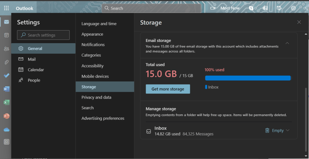 hotmail backup and 4