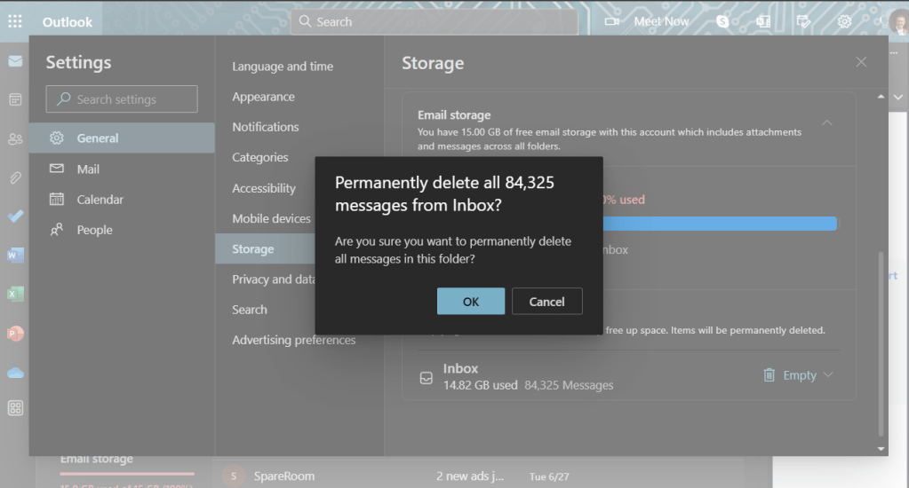 hotmail backup and 6