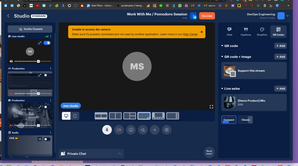 remote controlled streaming 104