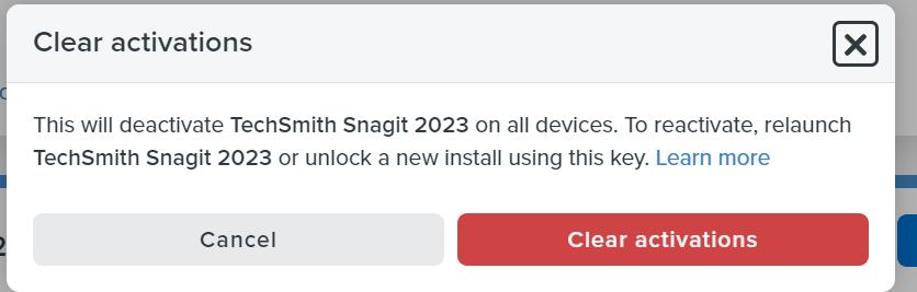 snagit reinstall hope 13
