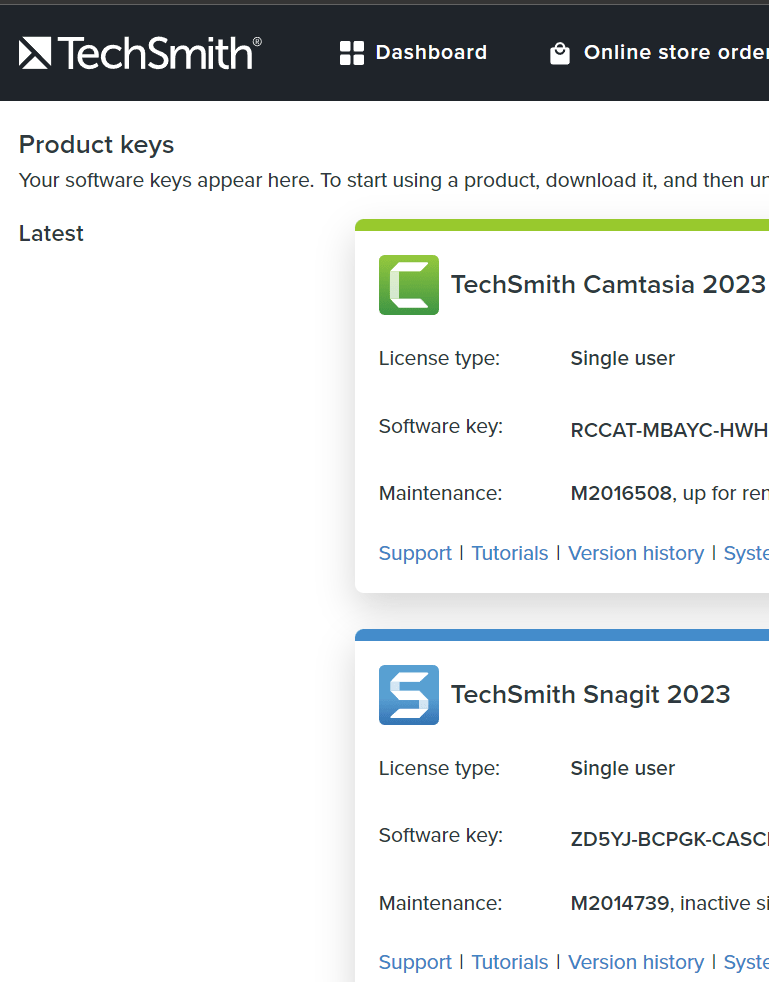 snagit reinstall hope 9