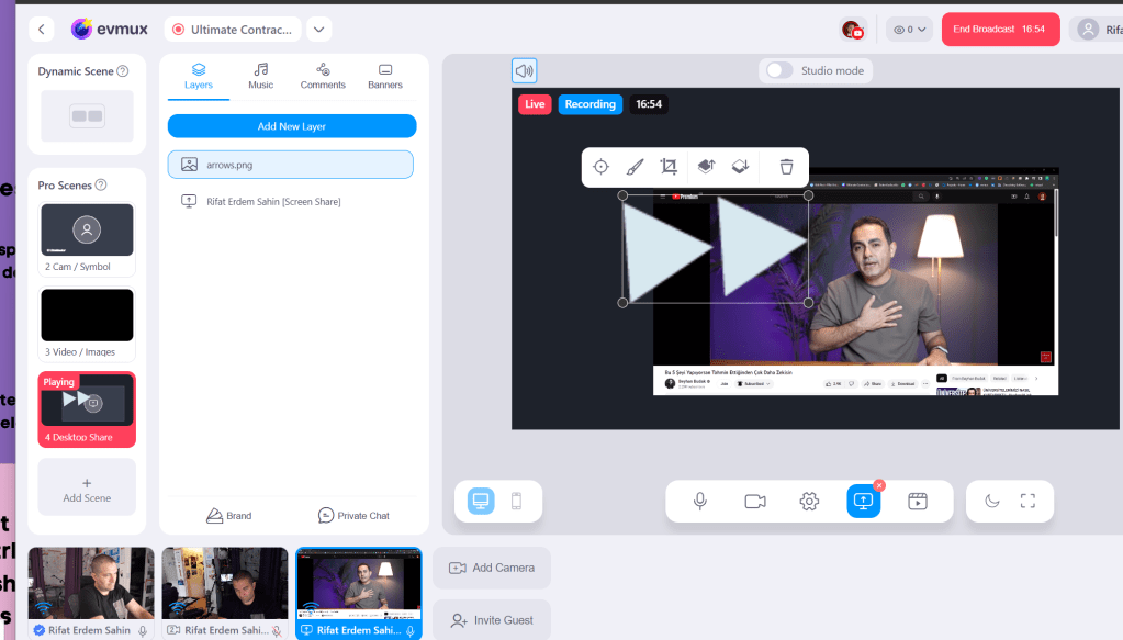 remote canva control 42