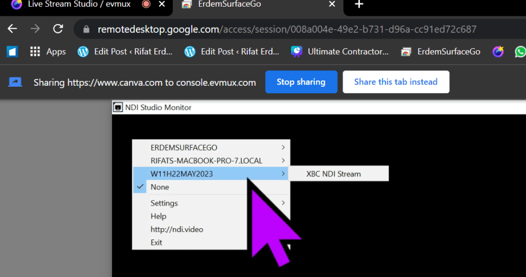 remote canva control 9