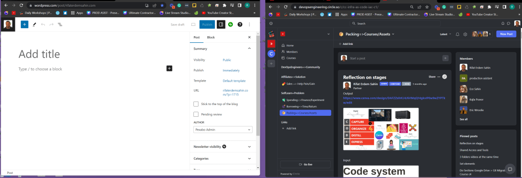 pivoting from circleso 23