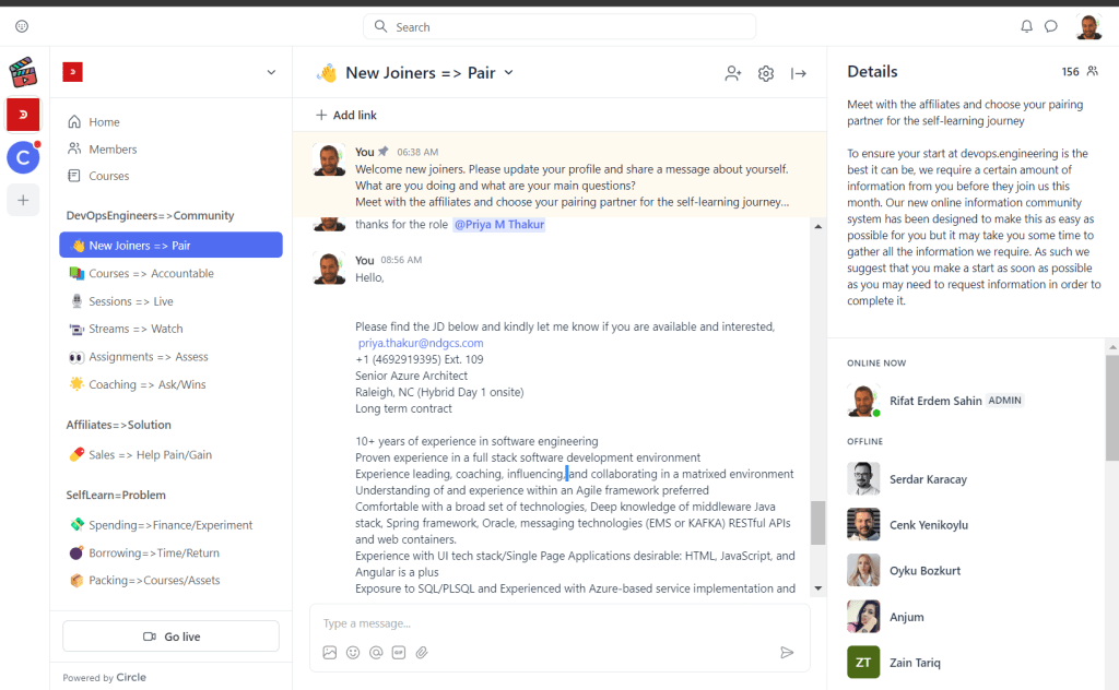 pivoting from circleso 8