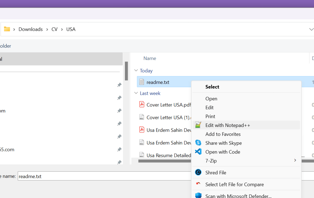 folders in windows 1