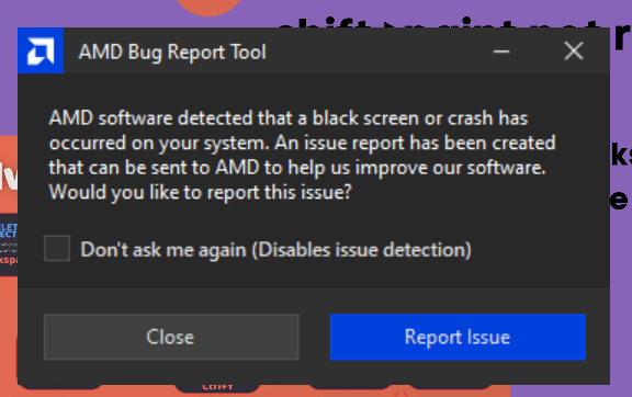 blue screen is 1