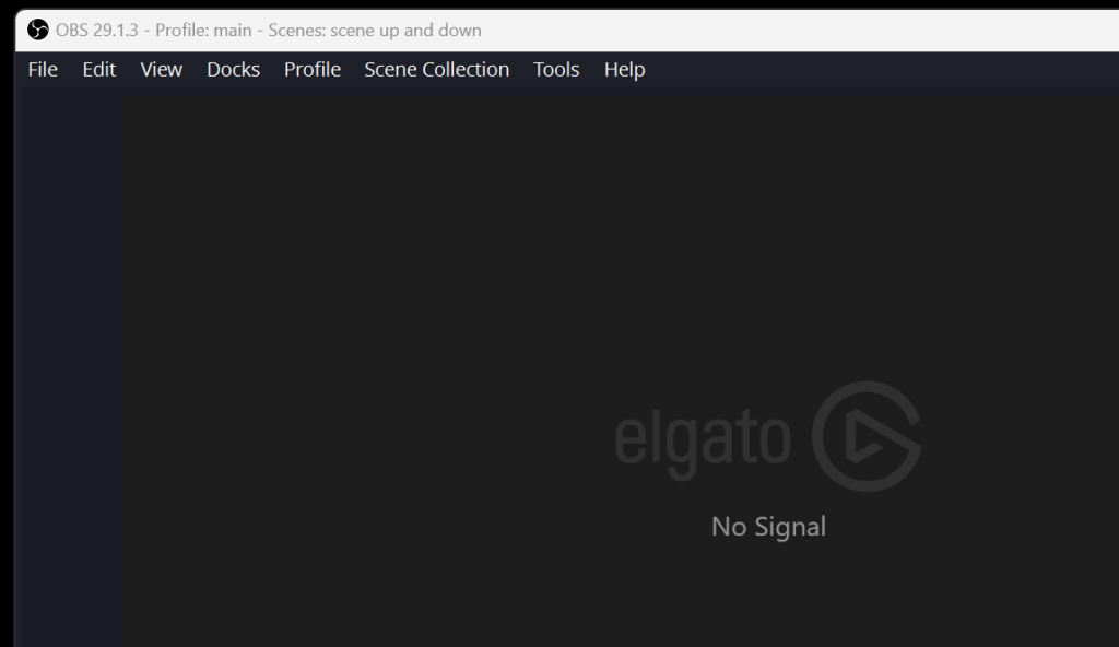 elgato no signal 1