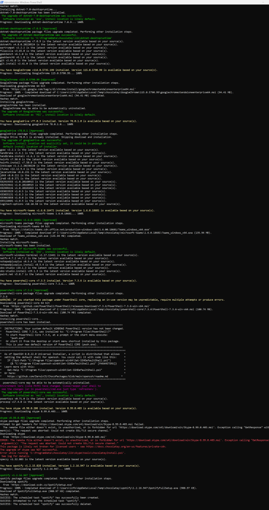 matrix install 1
