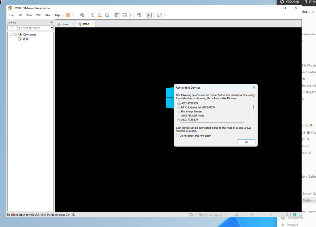reinstalling the windows 133