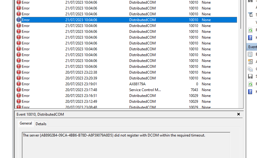 reinstalling the windows 158