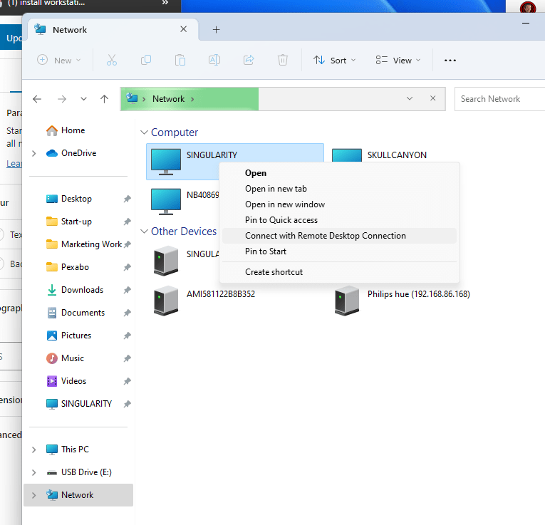 reinstalling the windows 166