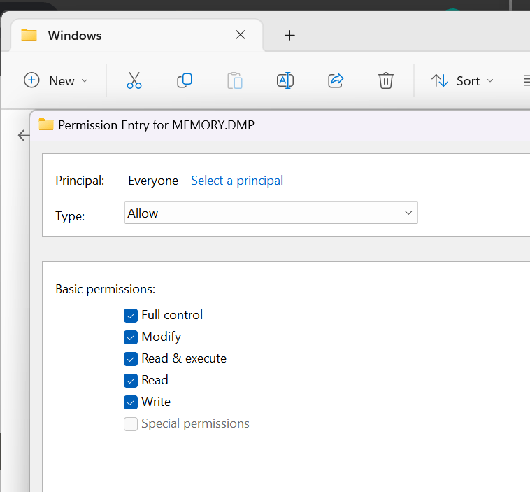 reinstalling the windows 2