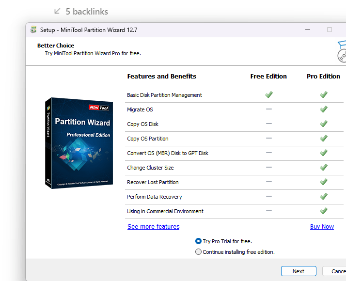 reinstalling the windows 250