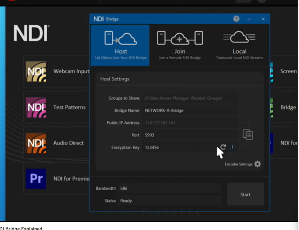 ndi bridge and 1