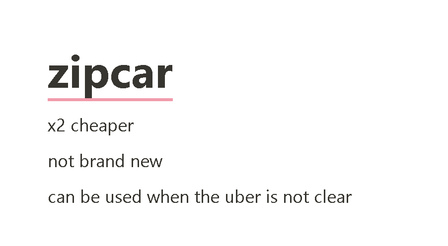 car plan for 1