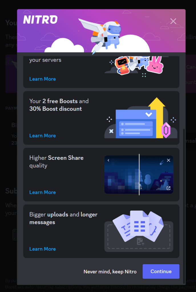 cancel discord 3