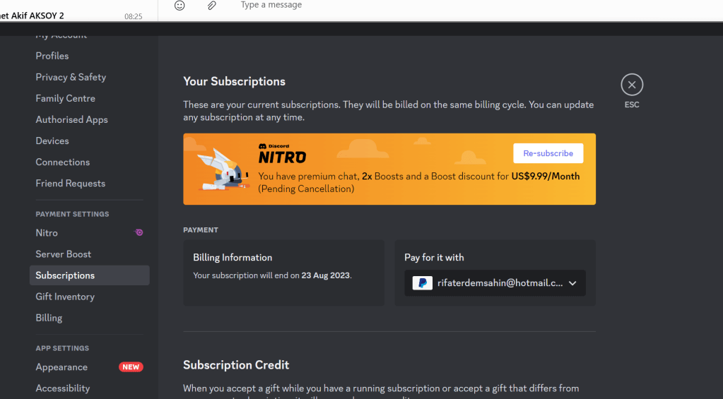 cancel discord 4