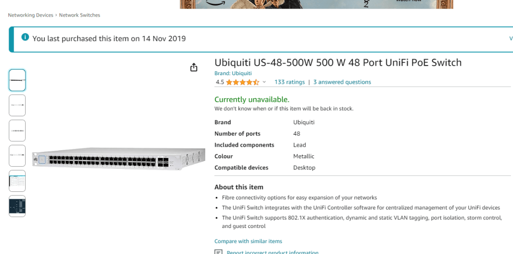 limitations ubiquiti us48500w 1