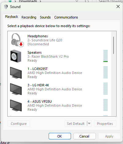 desktop audio problems 5