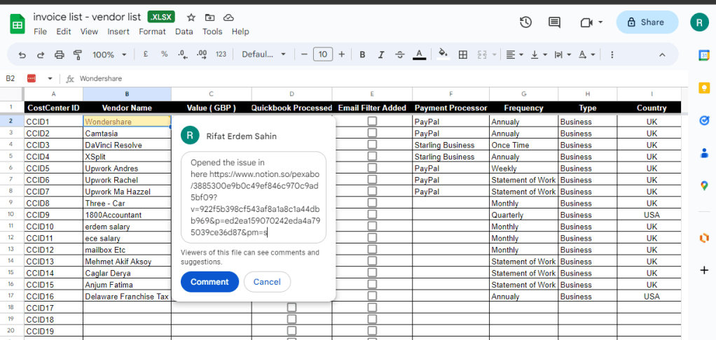followup production costs 3