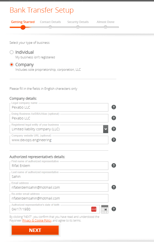 fixing payoneer payout 19