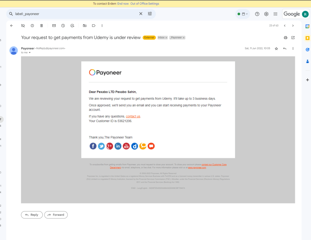 fixing payoneer payout 3