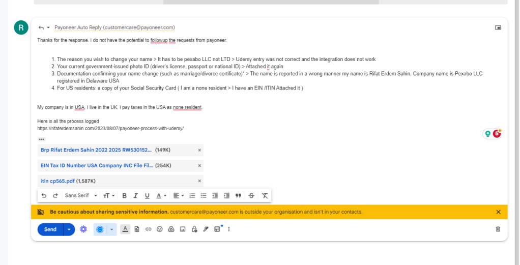 fixing payoneer payout 8