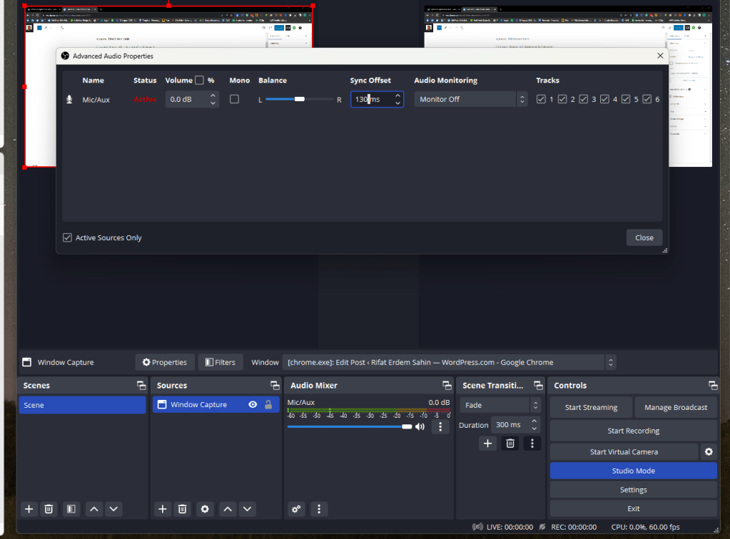 screen recording with 8