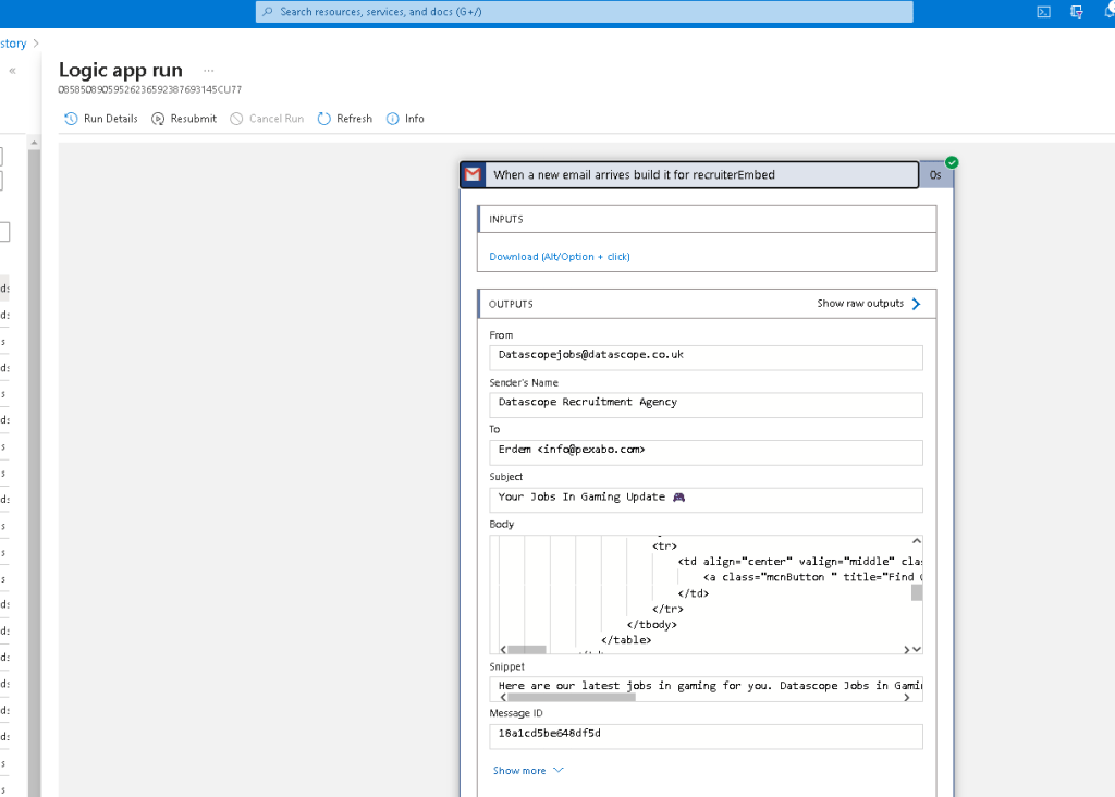automate email sending 164