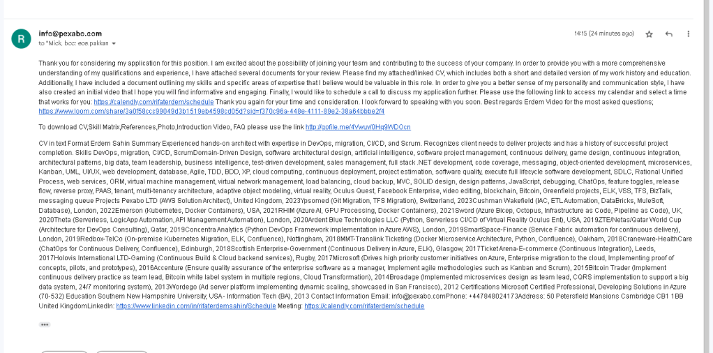 automate email sending 206