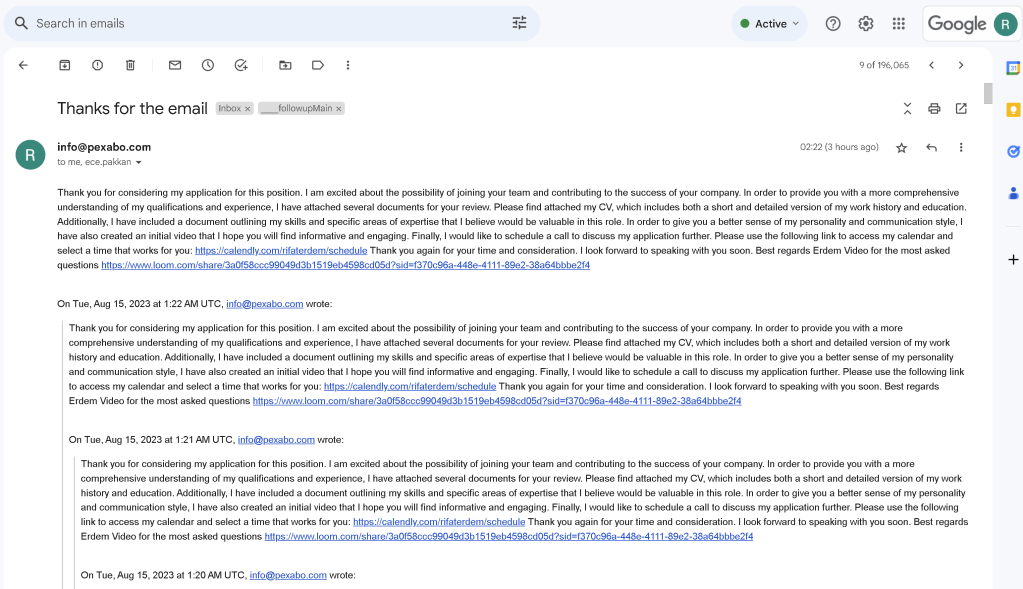 automate email sending 34