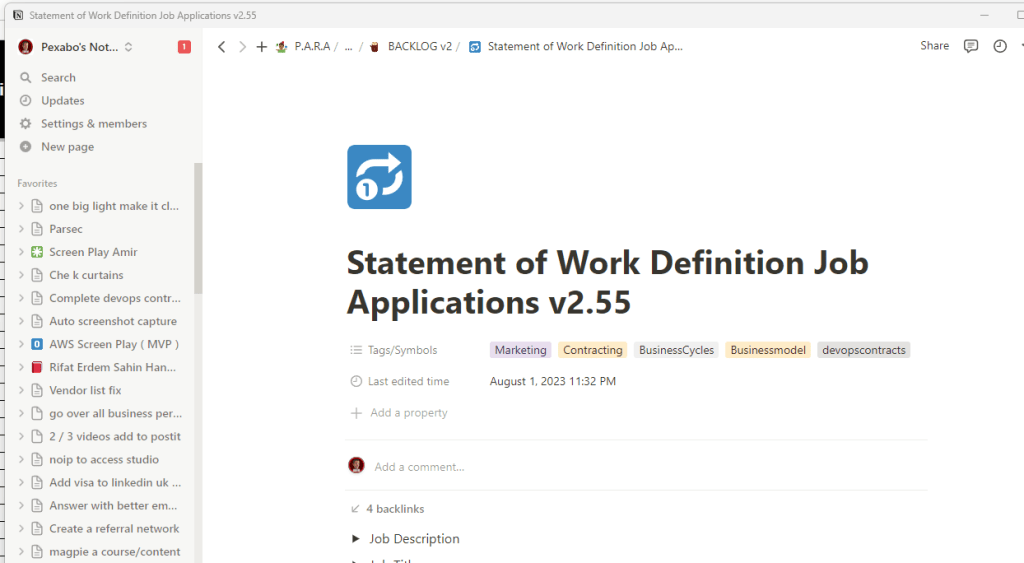 notion app for 1