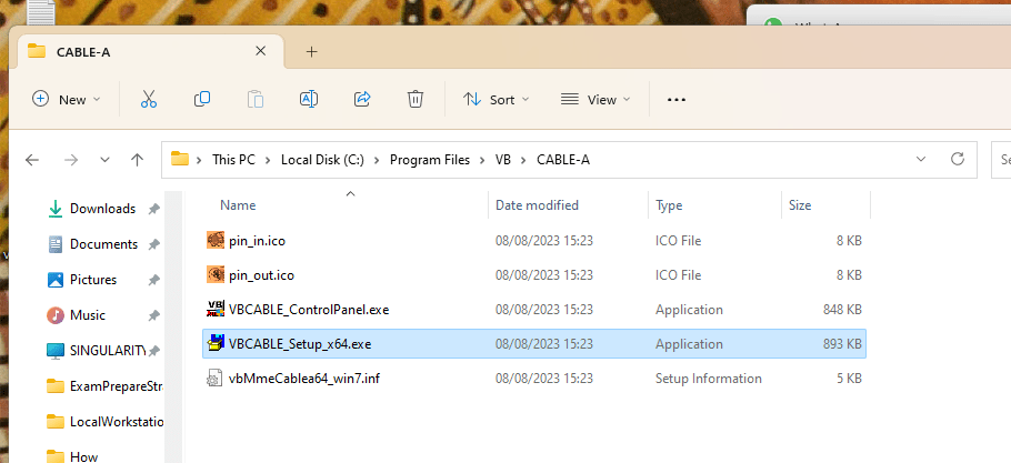 virtual cable install 28