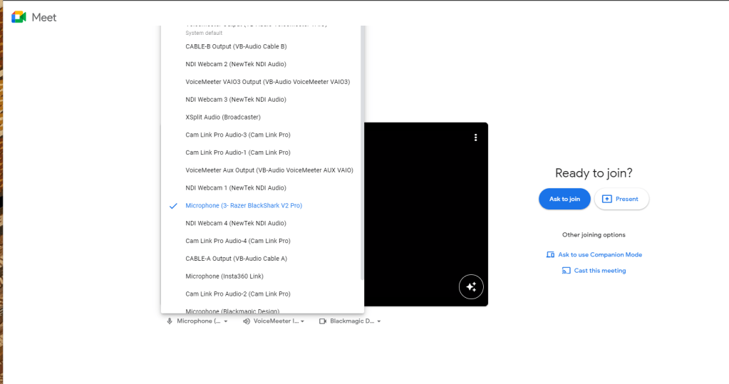 google meet settings 1