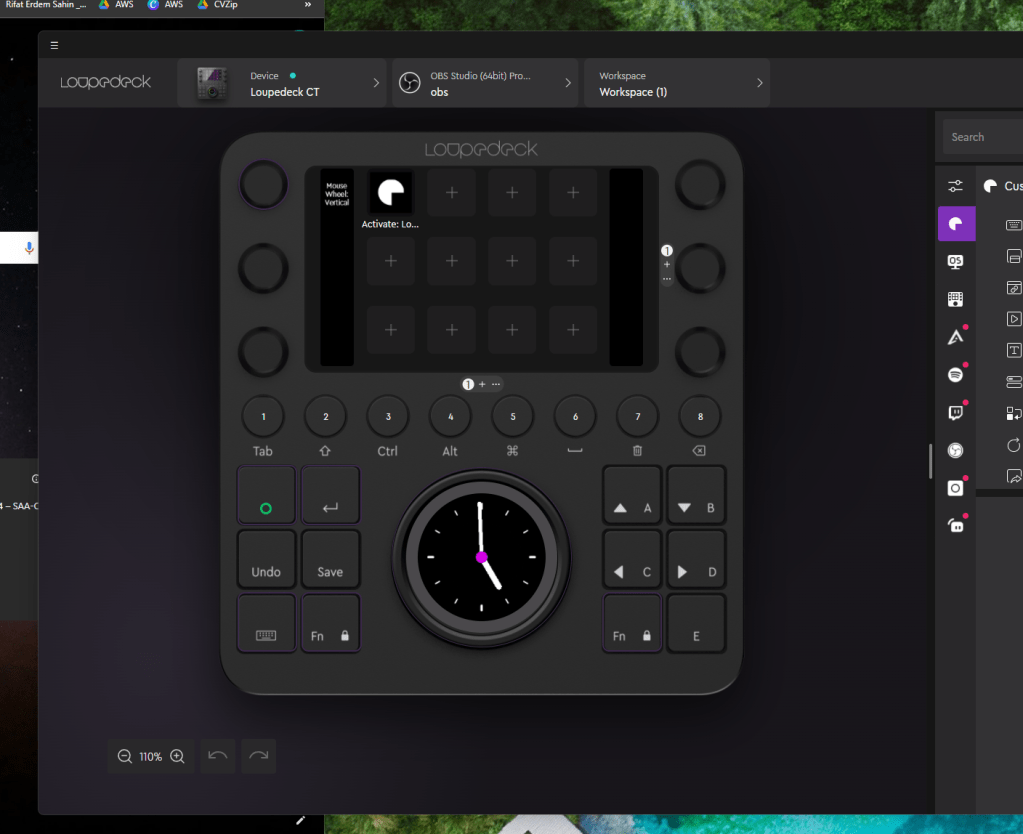 loupedeck from a 1
