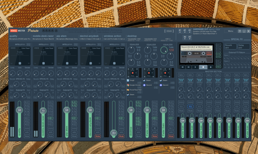 setting up remote 16