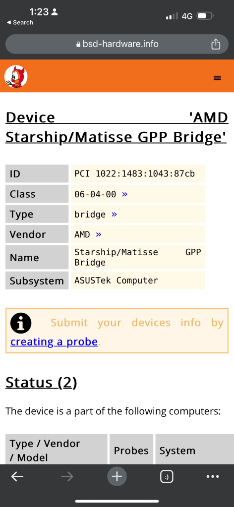 pci card issues 62