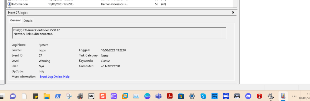 system startup logs 10