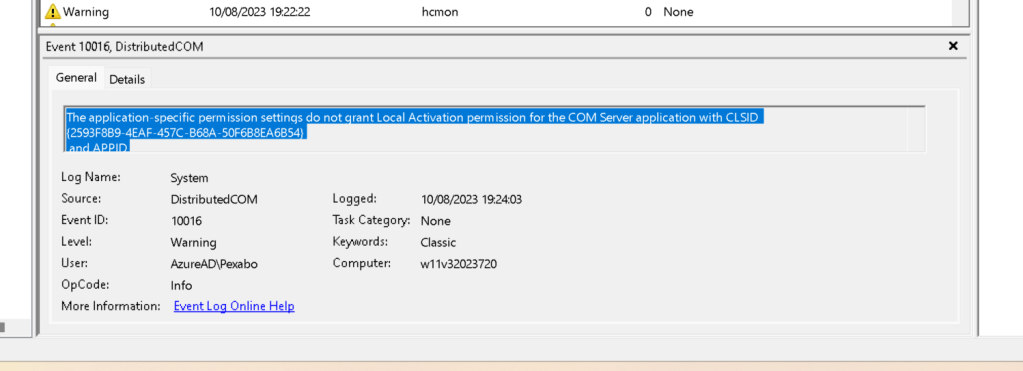 system startup logs 19