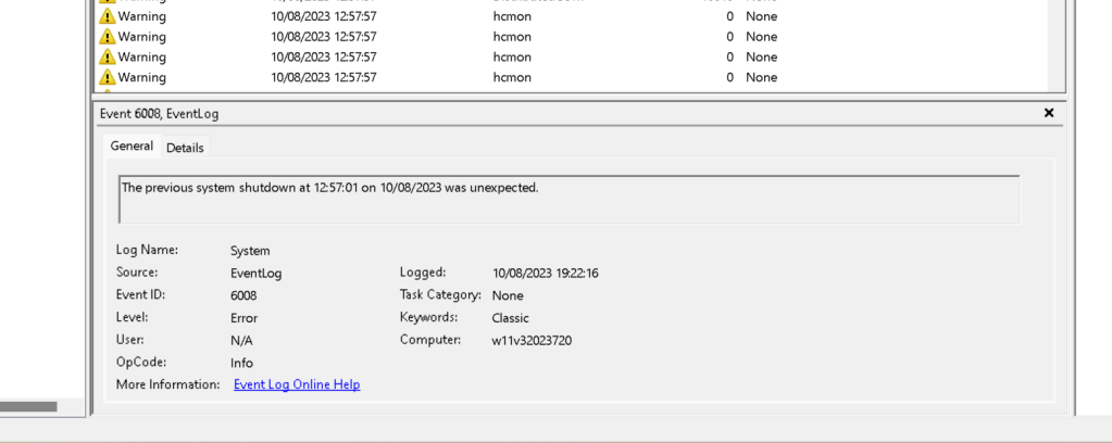 system startup logs 4