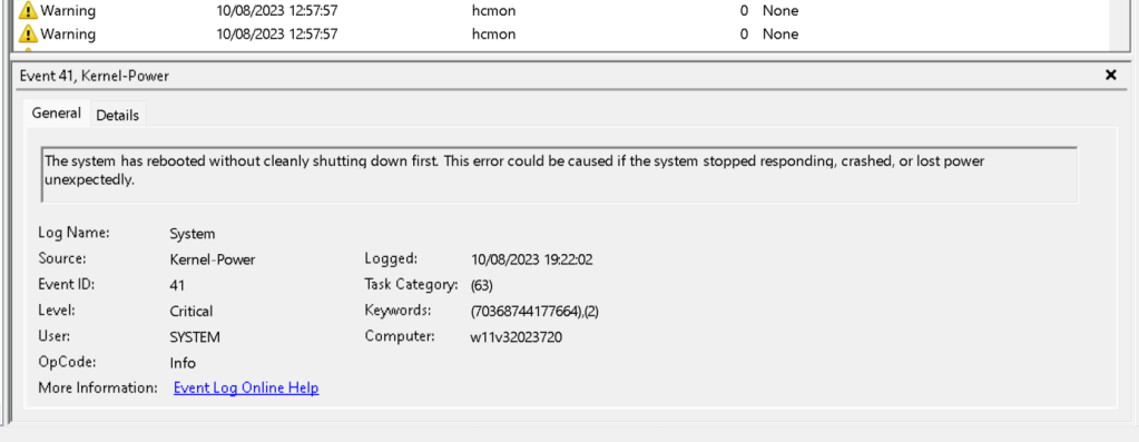 system startup logs 5