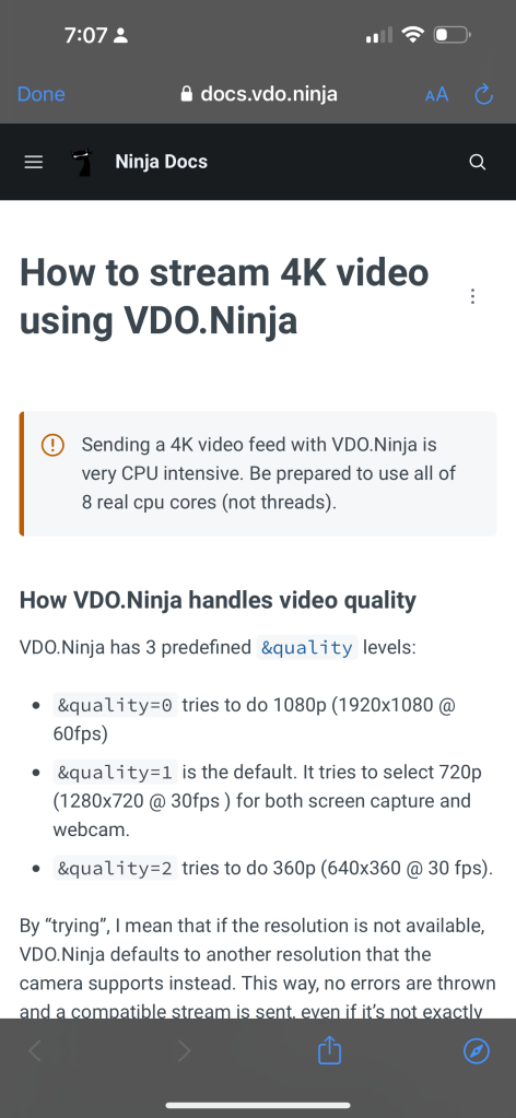 vdo ninja journey 4