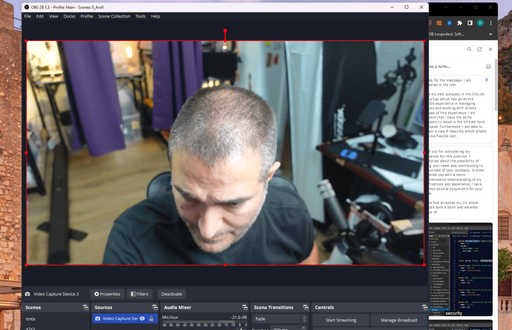 top down camera 2