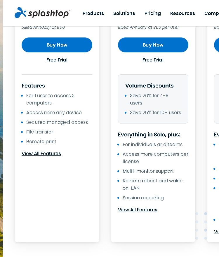 remote access with 10