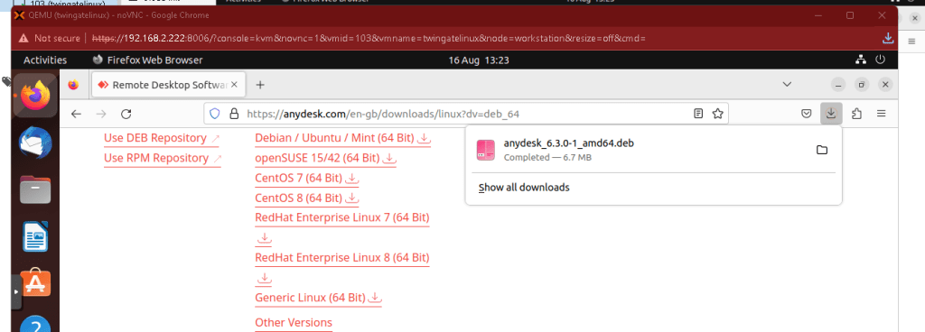remote access with 17