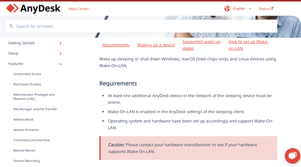 remote access with 46
